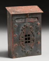 ARTS & CRAFTS PERIOD IRON MAIL