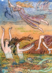 ARTS & CRAFTS PERIOD MERMAID &