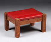 ARTS & CRAFTS PERIOD OAK FOOTS