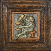 ARTS & CRAFTS POTTERY 'DRINKIN