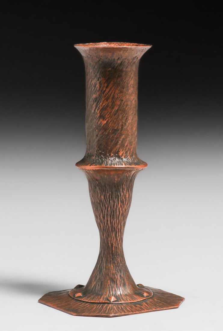 ARTS & CRAFTS RADIAL HAMMERED &
