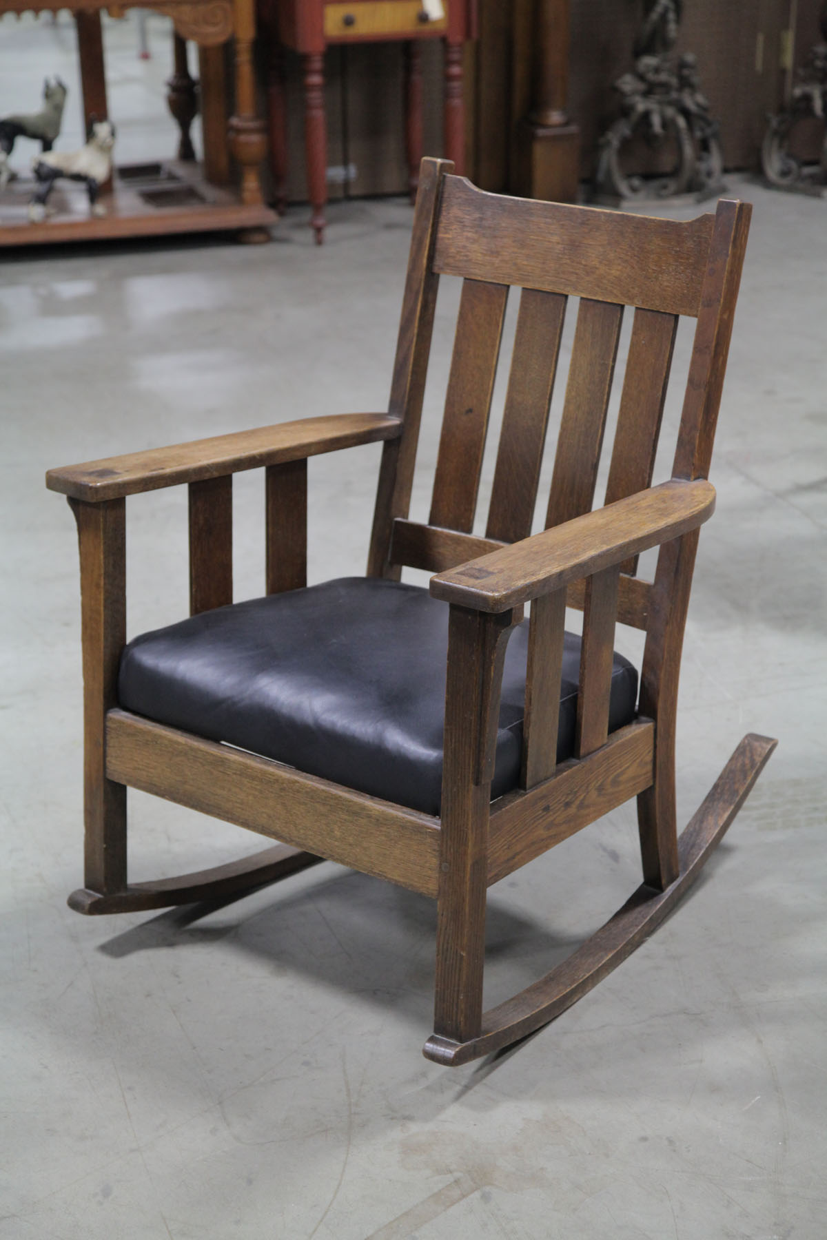 ARTS & CRAFTS ROCKER.  American 