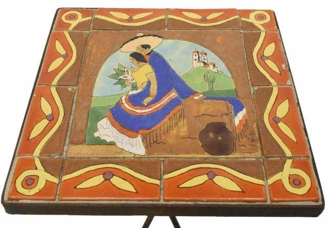 ARTS & CRAFTS SAN JOSE POTTERY TILE