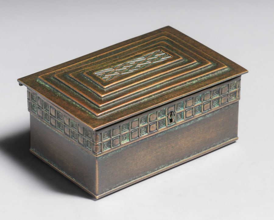 ARTS & CRAFTS SECESSIONIST BRASS