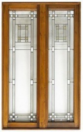 ARTS & CRAFTS STAINED & LEADED