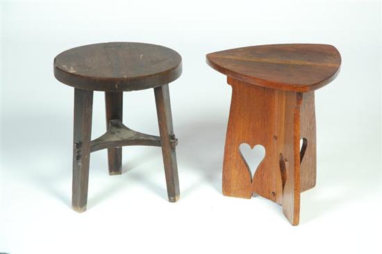 ARTS & CRAFTS STOOL.  American 