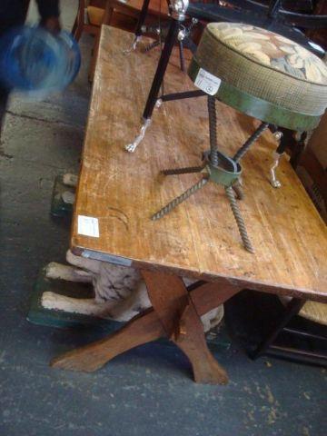Arts & Crafts Style Country Table