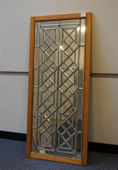 ARTS & CRAFTS STYLE LEADED AND