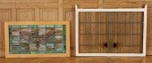 ARTS & CRAFTS STYLE LEADED GLA