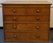 ARTS & CRAFTS STYLE OAK DRESSE