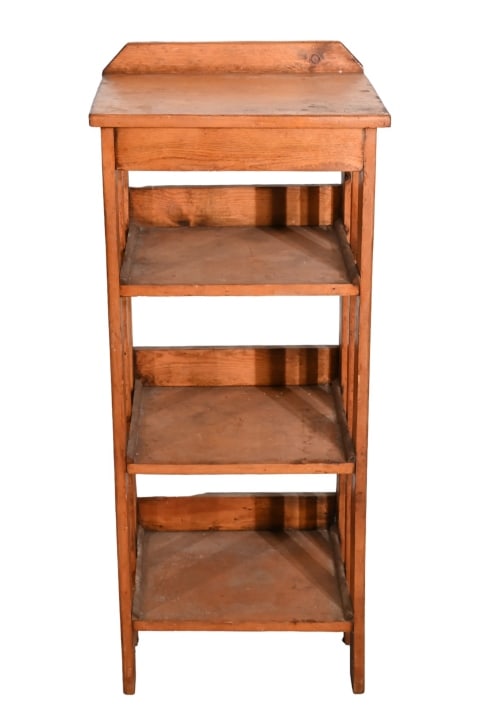 ARTS & CRAFTS STYLE OPEN WORK TABLE