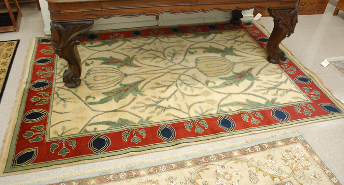 ARTS & CRAFTS STYLE ORIENTAL AREA