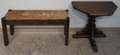 ARTS & CRAFTS STYLE STAINED OA