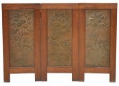 ARTS & CRAFTS STYLE THREE-PANE