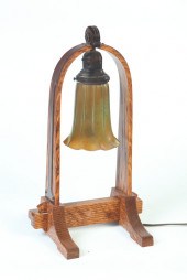 ****ARTS & CRAFTS TABLE LAMP.