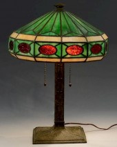 ARTS & CRAFTS TABLE LAMP, POSS