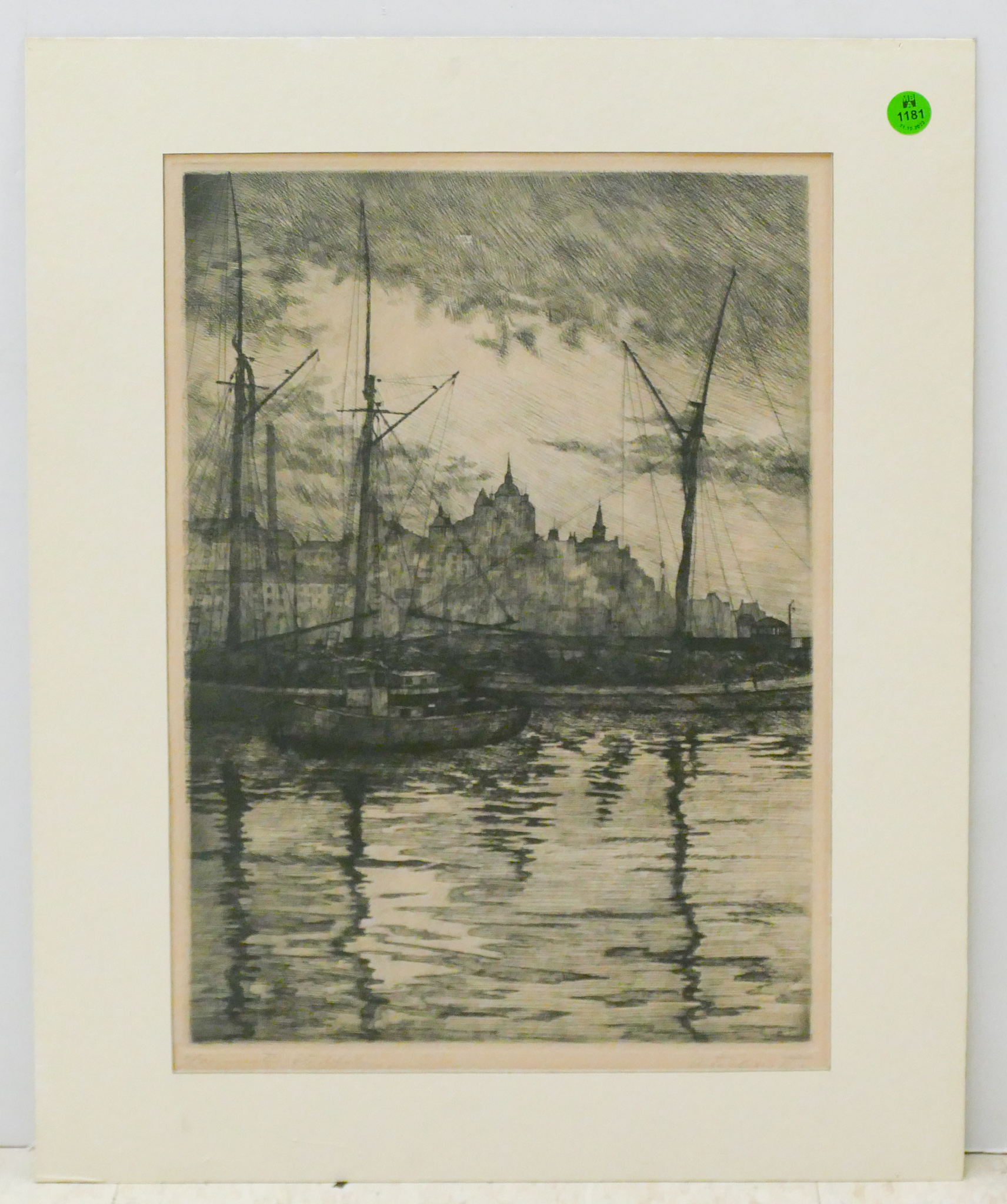 Artur Bengtsson ''Hamnmotiv