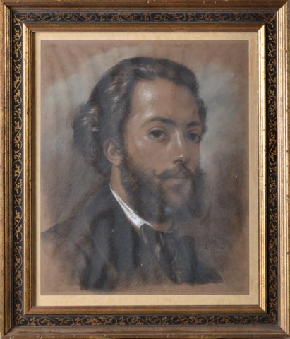 Artur Grottger Pastel on