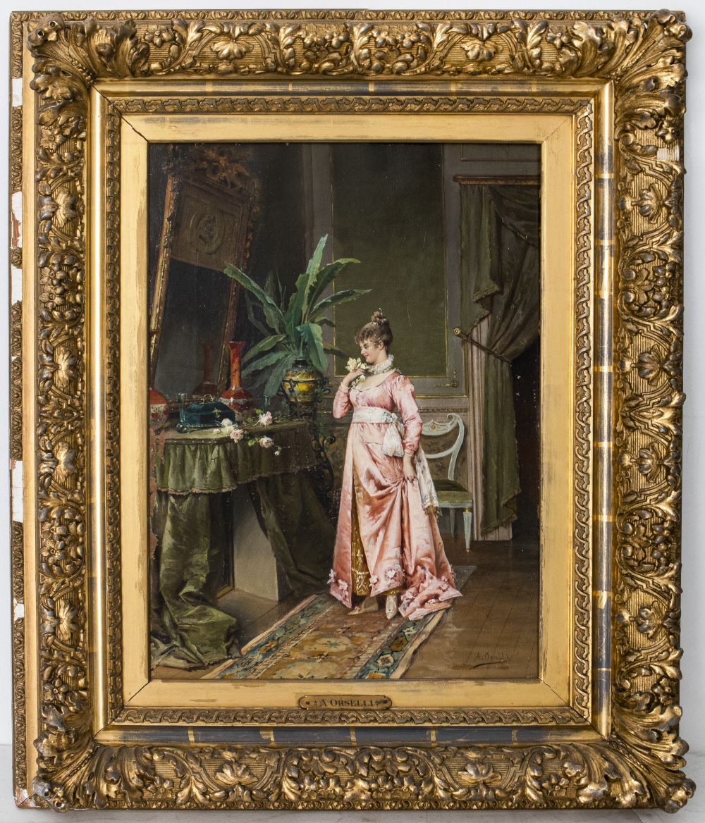 ARTURO ORSELLI 'WOMAN AT THE