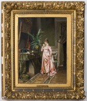 ARTURO ORSELLI 'WOMAN AT THE M