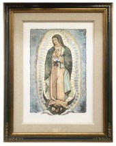 ARTURO ZAPATA LITHOGRAPH 'TONA