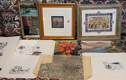 ARTWORK LOT, TO INCLUDE SIGNED