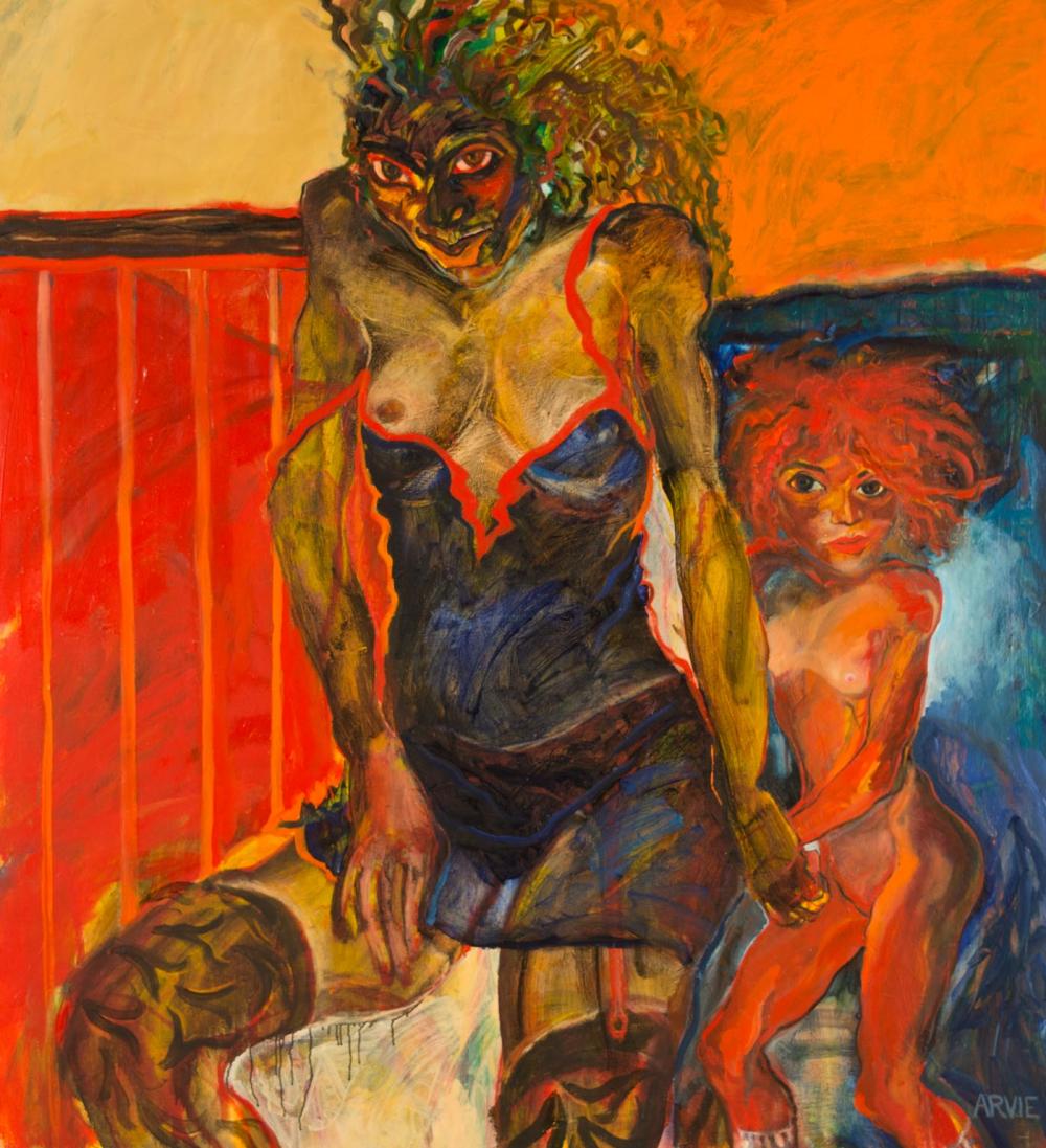 ARVIE SMITH ACRYLIC ON