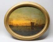 ARY SCHEFFER OIL ON BOARDManne