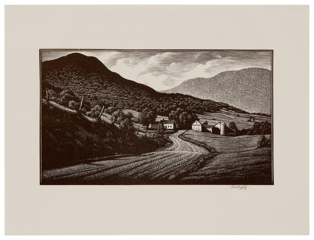 ASA CHEFFETZ (1897-1965), "DOWN
