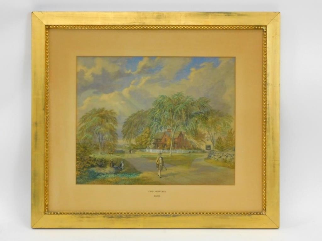 ASA COOLIDGE WARREN (1819-1904, NEW