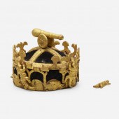 Asafo artist. Chief's crown. e