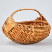 ASH SPLINT MELON BASKETA small