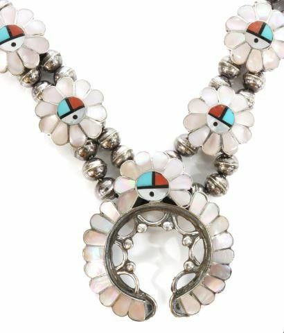 ASHBARRY GASPER ZUNI INLAID SUN