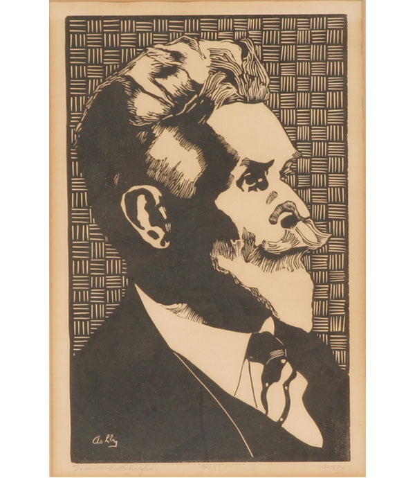 Ashby (20th century) Portrait of