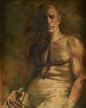 ASHCAN SCHOOL, A PAINTING, "PO