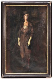 ASHCAN SCHOOL PORTRAIT OF A WO