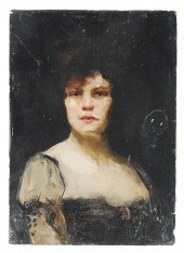 ASHCAN SCHOOL PORTRAIT OF A WO