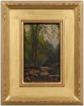 Asheville, N.C. painting, A. W