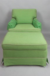 ASHLEY MANOR GREEN TWEED UPHOL