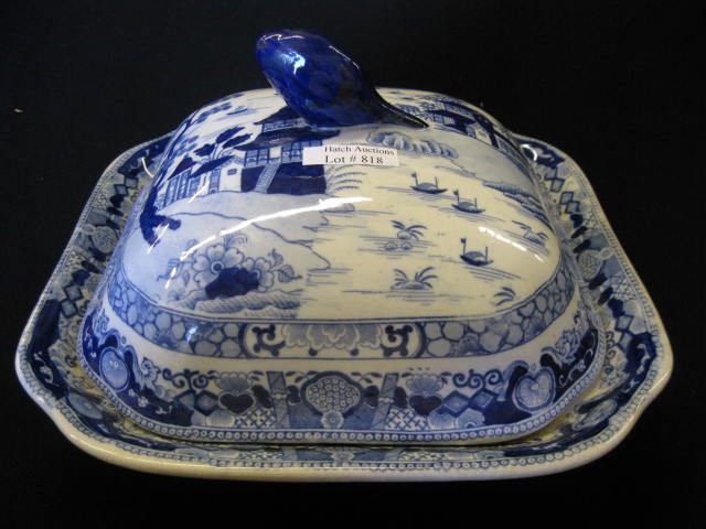 Ashworth Ironstone Covered Dish