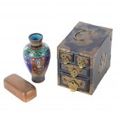 ASIAN 3PC DECORATIVE ARTS: SMA