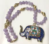 ASIAN AMETHYST &AMP; CLOISONNE