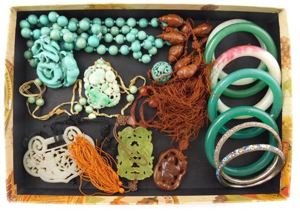 ASIAN: ASSORTED CHINESE JEWELRY,