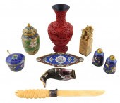 ASIAN: ASSORTMENT, NINE PIECES