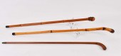 ASIAN BAMBOO WALKING STICK AND