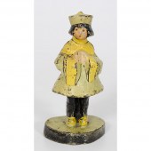 Asian Boy Cast Iron Doorstop A