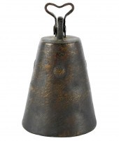 ASIAN BRONZE BELLunmarked; wit