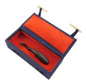 ASIAN: BRONZE BELT HOOK, CHINE