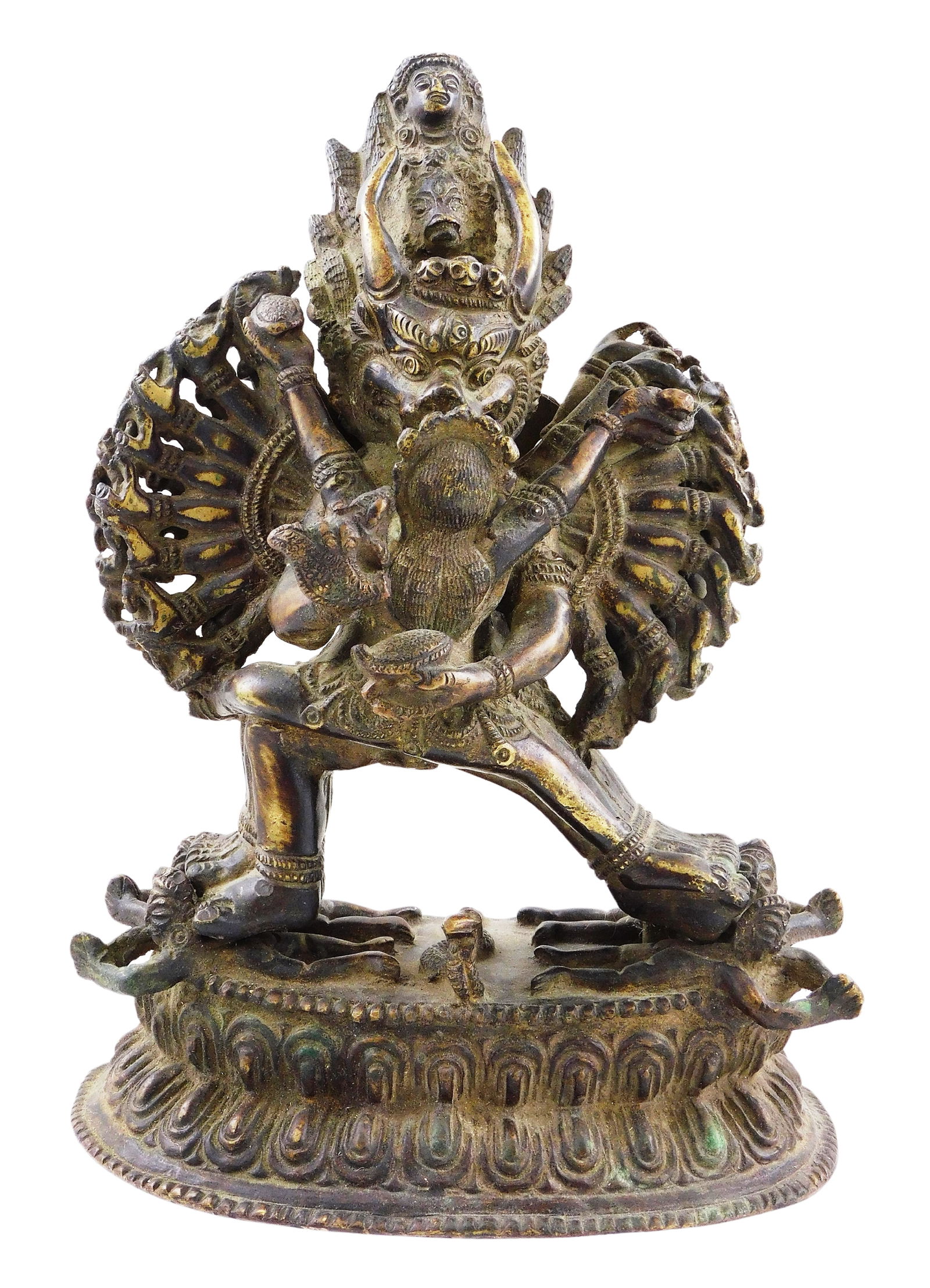 ASIAN: BRONZE SCULPTURE OF THE