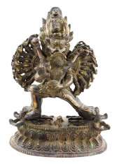 ASIAN: BRONZE SCULPTURE OF THE